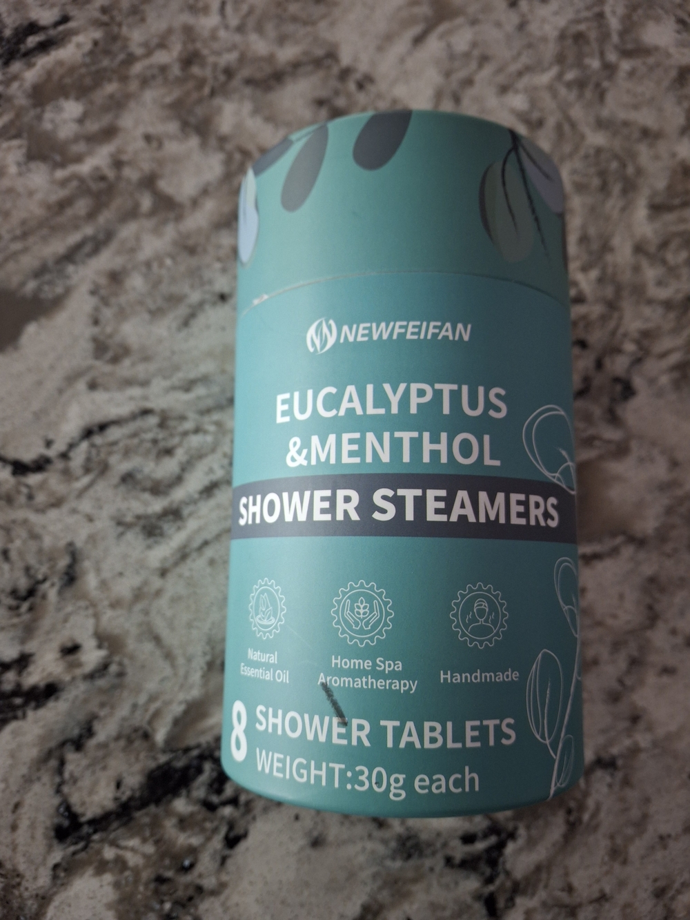 Eucalyptus & Menthol Shower Steamers - Teal